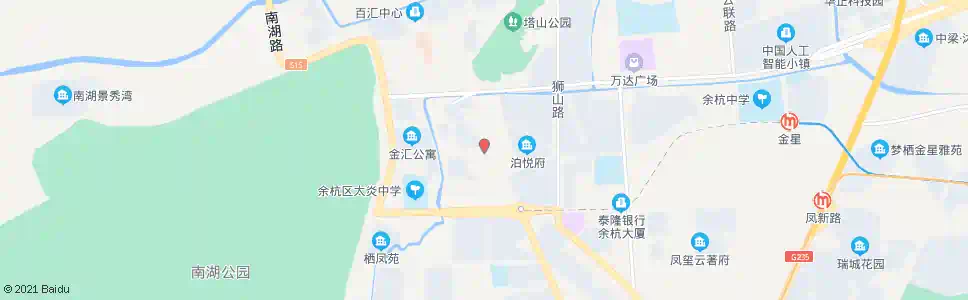 杭州九龙大道东口_公交站地图_杭州公交_妙搜公交查询2025