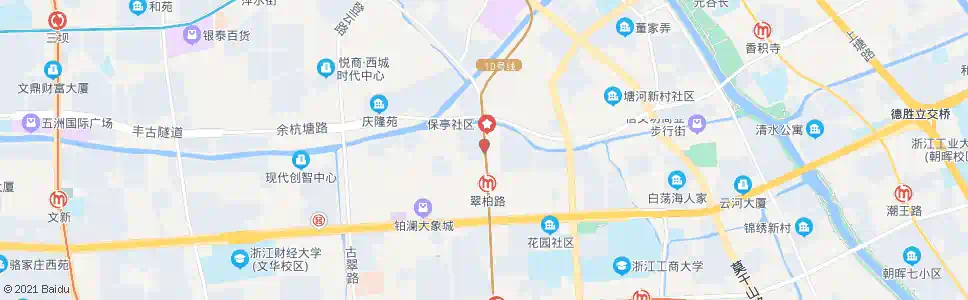 杭州林家浜路_公交站地图_杭州公交_妙搜公交查询2025