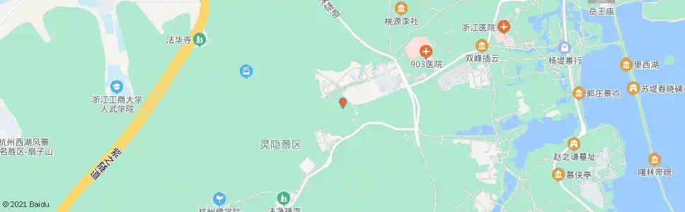 杭州灵隐_公交站地图_杭州公交_妙搜公交查询2025