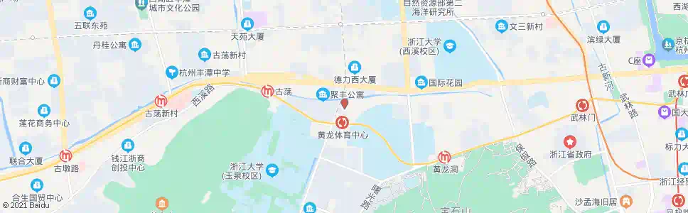 杭州残疾人服务中心_公交站地图_杭州公交_妙搜公交查询2025