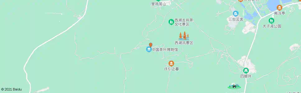 杭州茶博龙井馆区_公交站地图_杭州公交_妙搜公交查询2025