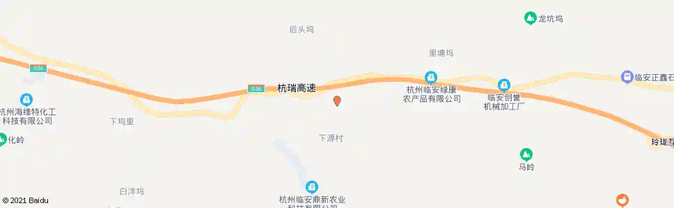 杭州下源村口_公交站地图_杭州公交_妙搜公交查询2025