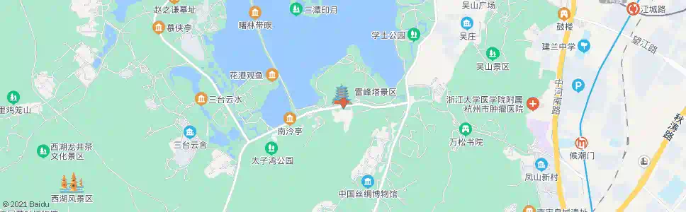 杭州净寺_公交站地图_杭州公交_妙搜公交查询2025