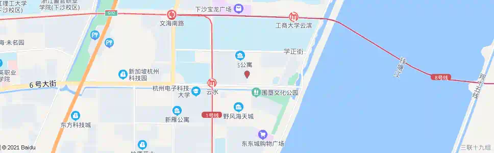杭州皇冠王车业_公交站地图_杭州公交_妙搜公交查询2025