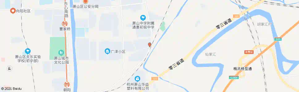 杭州曾家桥_公交站地图_杭州公交_妙搜公交查询2025