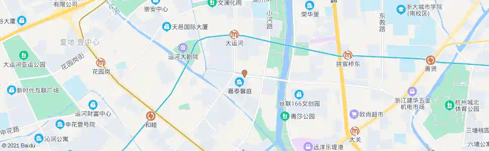 杭州登云路小河路口_公交站地图_杭州公交_妙搜公交查询2025