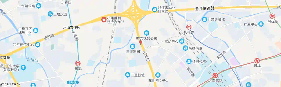 杭州麦苗港桥_公交站地图_杭州公交_妙搜公交查询2025