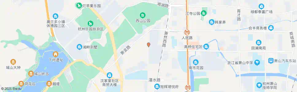 杭州崇化菜场_公交站地图_杭州公交_妙搜公交查询2025