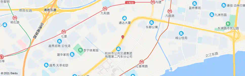 杭州窑厂_公交站地图_杭州公交_妙搜公交查询2025