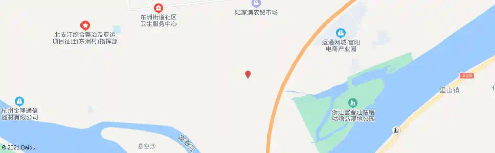 杭州张家2_公交站地图_杭州公交_妙搜公交查询2025