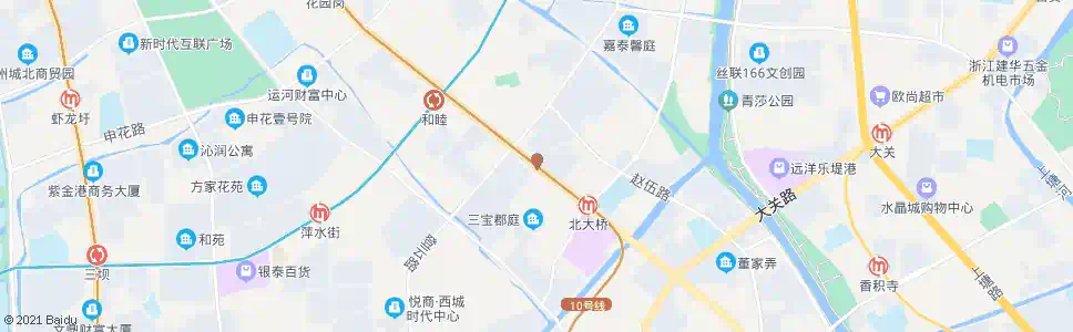 杭州莫干山路登云路口_公交站地图_杭州公交_妙搜公交查询2025