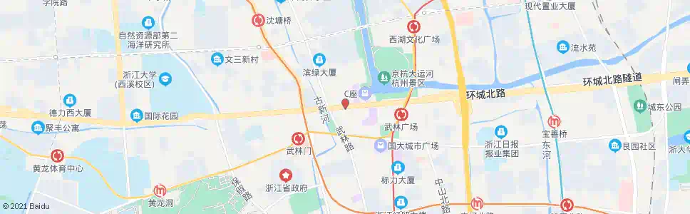 杭州武林门湖墅路口_公交站地图_杭州公交_妙搜公交查询2025
