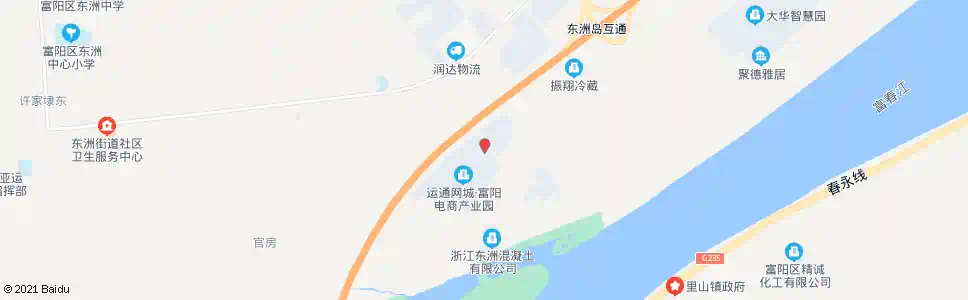 杭州齐家沙1_公交站地图_杭州公交_妙搜公交查询2025
