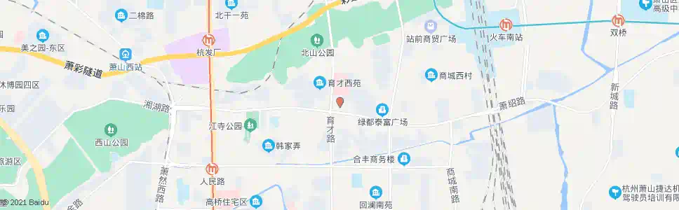 杭州萧山汽车总站_公交站地图_杭州公交_妙搜公交查询2025