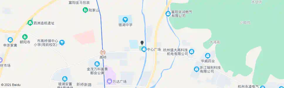 杭州高桥(富阳市)_公交站地图_杭州公交_妙搜公交查询2025