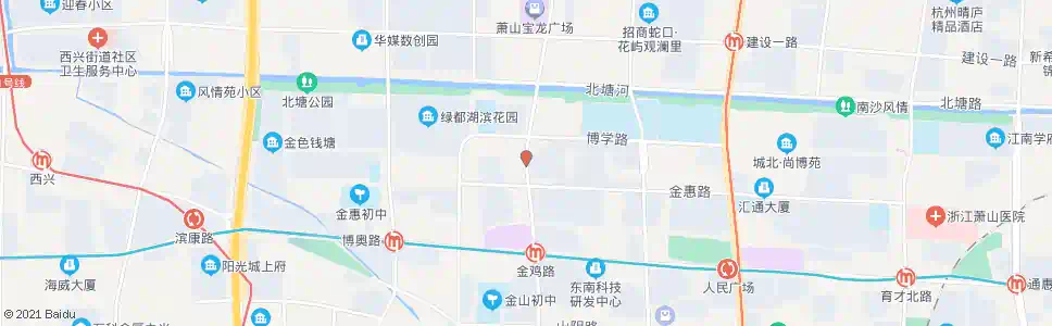 杭州俞家潭_公交站地图_杭州公交_妙搜公交查询2025
