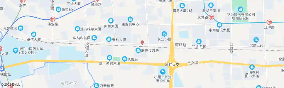 杭州南环路傅家圩_公交站地图_杭州公交_妙搜公交查询2025