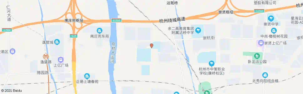 杭州杨家浜_公交站地图_杭州公交_妙搜公交查询2025
