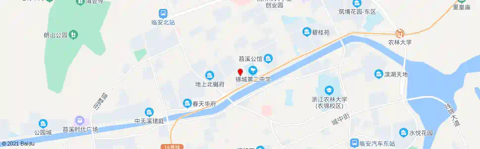 杭州西林小学_公交站地图_杭州公交_妙搜公交查询2025