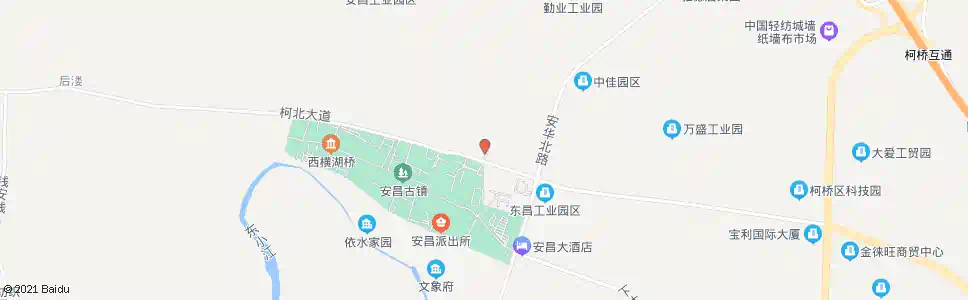 杭州安昌二号桥_公交站地图_杭州公交_妙搜公交查询2025