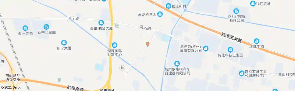 杭州高新三路_公交站地图_杭州公交_妙搜公交查询2025