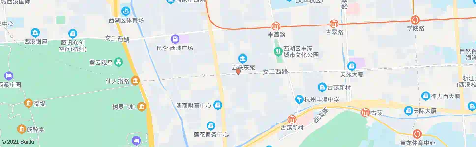 杭州康乐新村_公交站地图_杭州公交_妙搜公交查询2025