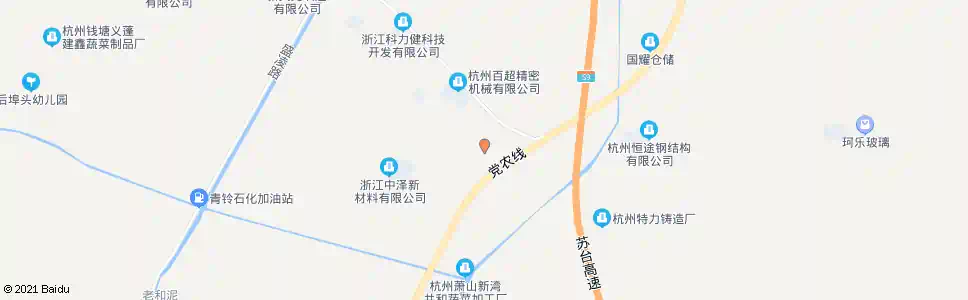 杭州共和村_公交站地图_杭州公交_妙搜公交查询2025