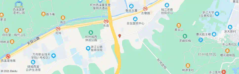杭州老东岳_公交站地图_杭州公交_妙搜公交查询2025