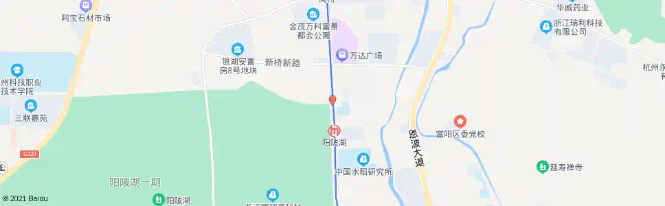 杭州新桥新路口_公交站地图_杭州公交_妙搜公交查询2025