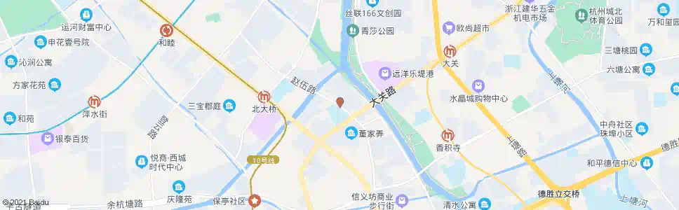 杭州勤丰桥_公交站地图_杭州公交_妙搜公交查询2025