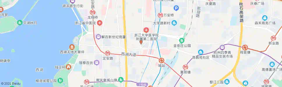 杭州茅廊巷_公交站地图_杭州公交_妙搜公交查询2025