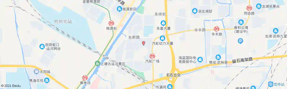 杭州北景菊香苑_公交站地图_杭州公交_妙搜公交查询2025