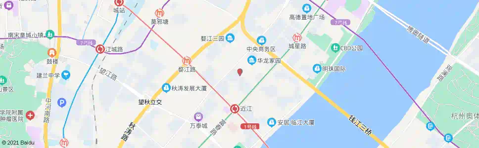 杭州近江集团_公交站地图_杭州公交_妙搜公交查询2025