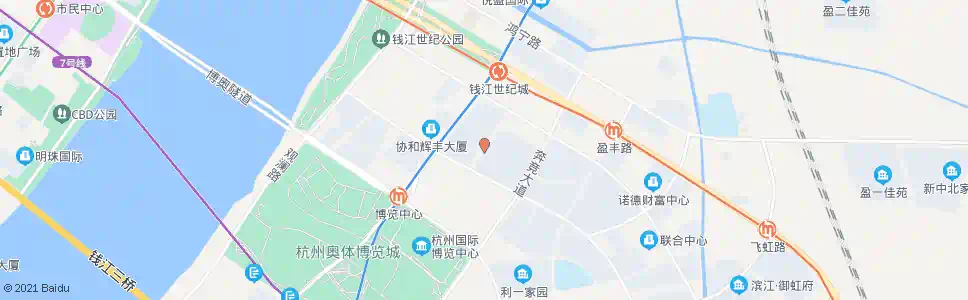 杭州利二村_公交站地图_杭州公交_妙搜公交查询2025