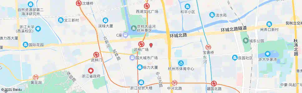 杭州小北门_公交站地图_杭州公交_妙搜公交查询2025