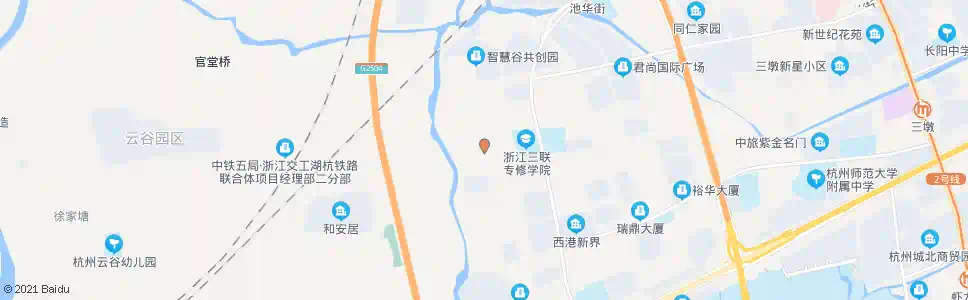 杭州西园八路西园九路口_公交站地图_杭州公交_妙搜公交查询2025