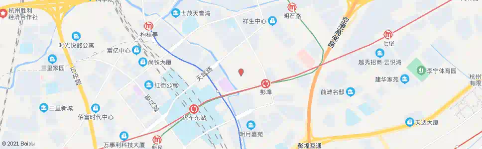 杭州环站东路源聚路口_公交站地图_杭州公交_妙搜公交查询2025