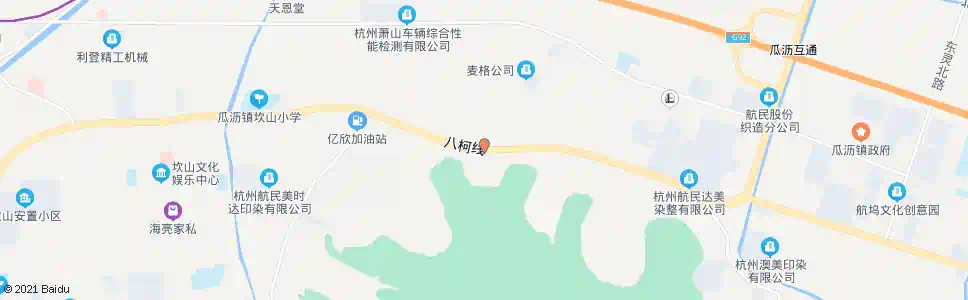 杭州工农村_公交站地图_杭州公交_妙搜公交查询2025