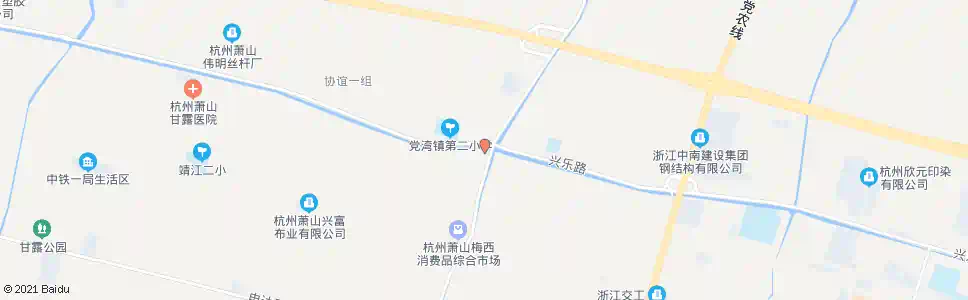 杭州梅西八字桥_公交站地图_杭州公交_妙搜公交查询2025