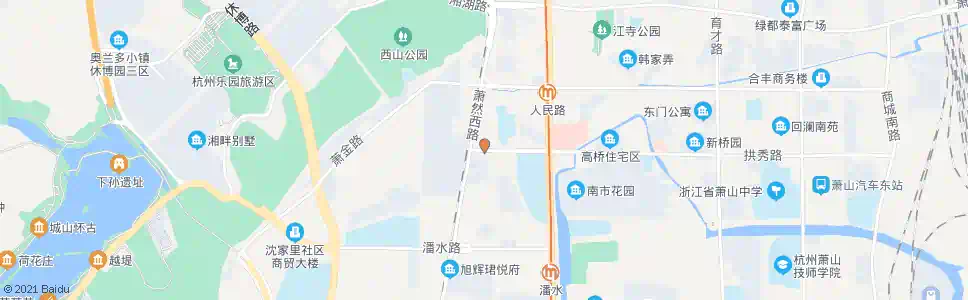 杭州小南门_公交站地图_杭州公交_妙搜公交查询2025