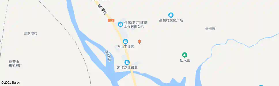 杭州岳联村_公交站地图_杭州公交_妙搜公交查询2025