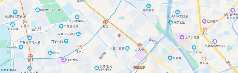 杭州登云路莫干山路口_公交站地图_杭州公交_妙搜公交查询2025