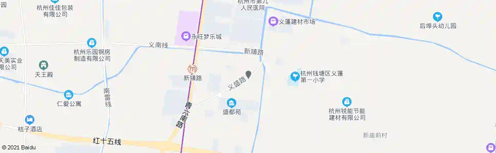 杭州义蓬老车站_公交站地图_杭州公交_妙搜公交查询2025