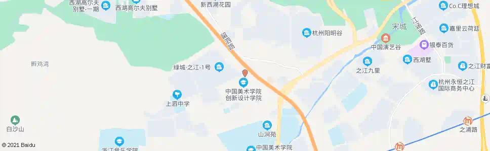 杭州博岚路梦园街口_公交站地图_杭州公交_妙搜公交查询2025