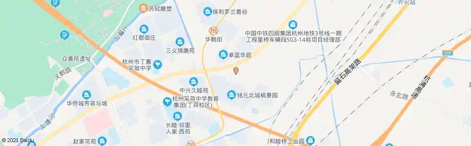 杭州长睦村_公交站地图_杭州公交_妙搜公交查询2025