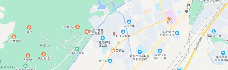 杭州天泉苑_公交站地图_杭州公交_妙搜公交查询2025