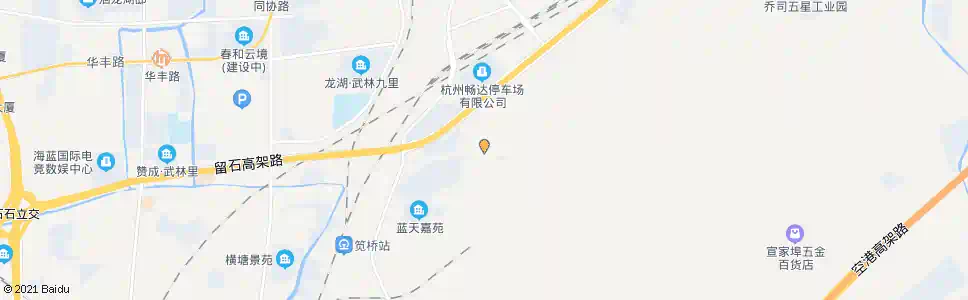 杭州赛博工场_公交站地图_杭州公交_妙搜公交查询2025