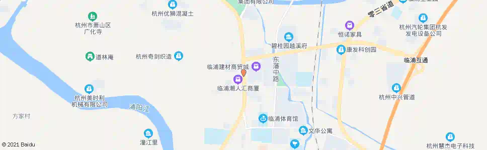 杭州临浦电厂_公交站地图_杭州公交_妙搜公交查询2025