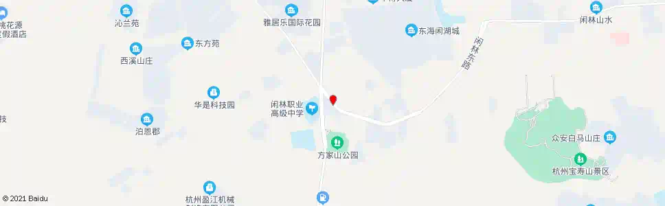 杭州闲林埠_公交站地图_杭州公交_妙搜公交查询2025