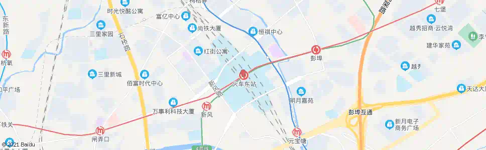 杭州昌东_公交站地图_杭州公交_妙搜公交查询2025